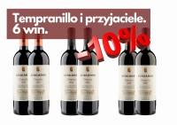 Tempranillo i przyjaciele. La Mancha. [6 win]