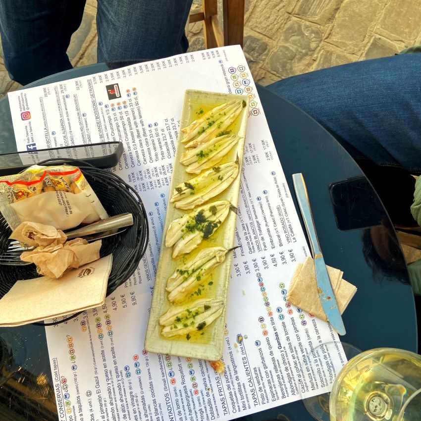 tapas i wino